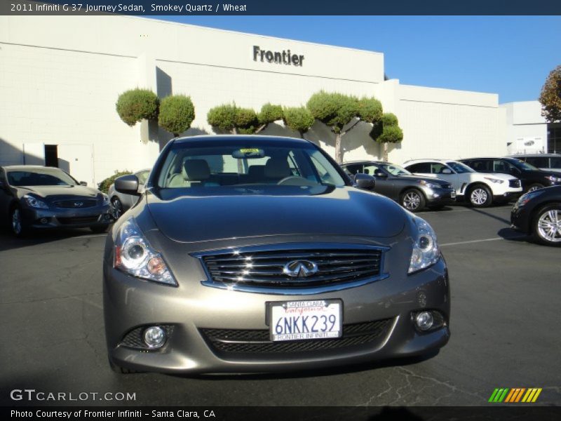 Smokey Quartz / Wheat 2011 Infiniti G 37 Journey Sedan