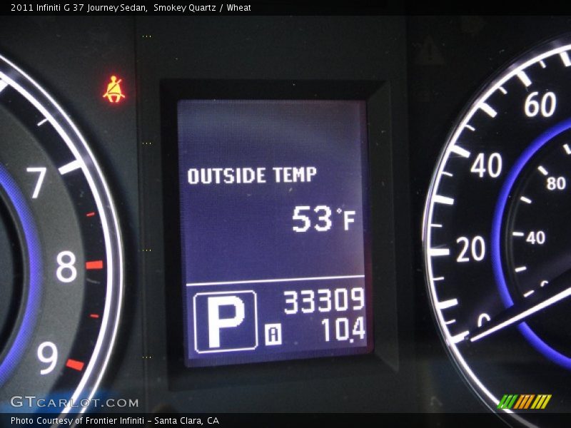Smokey Quartz / Wheat 2011 Infiniti G 37 Journey Sedan