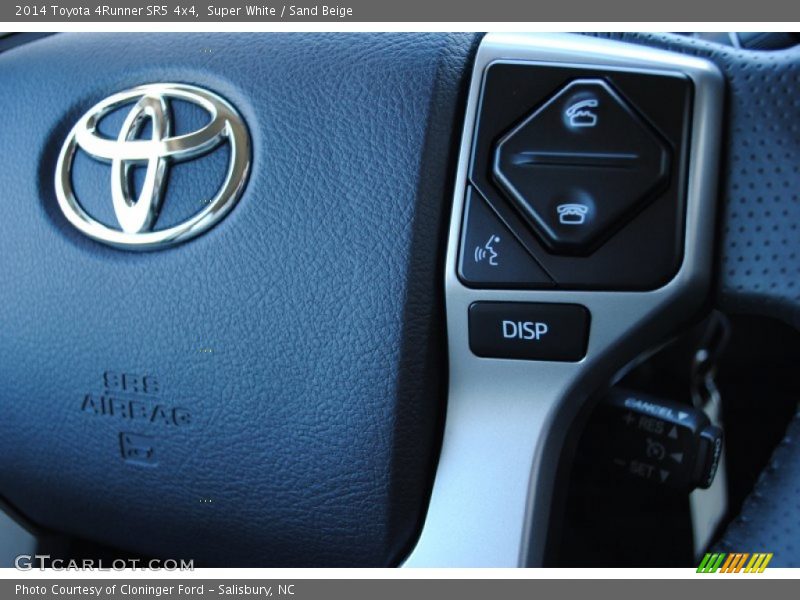 Super White / Sand Beige 2014 Toyota 4Runner SR5 4x4