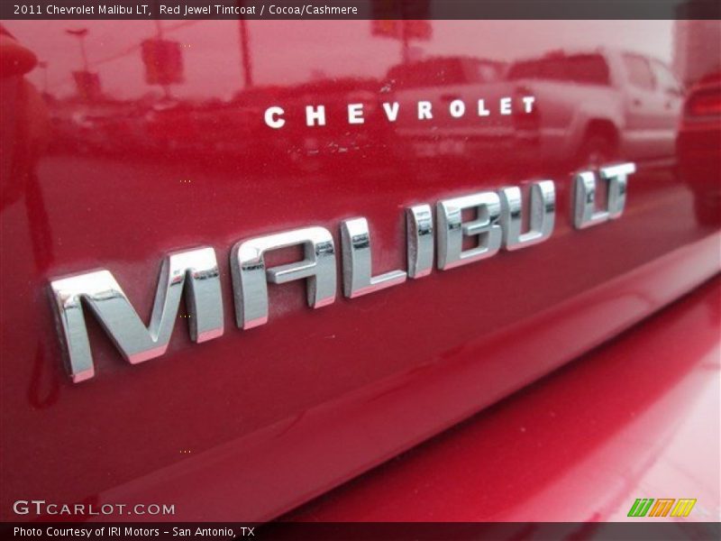 Red Jewel Tintcoat / Cocoa/Cashmere 2011 Chevrolet Malibu LT