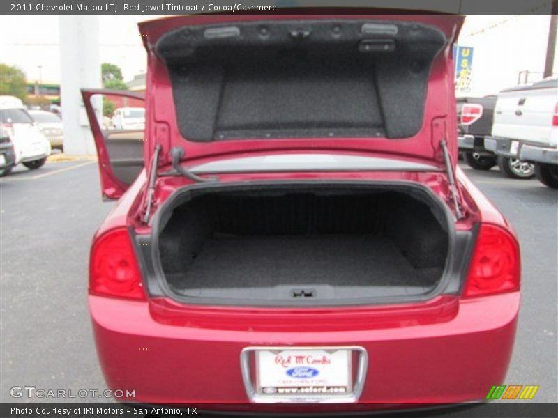 Red Jewel Tintcoat / Cocoa/Cashmere 2011 Chevrolet Malibu LT