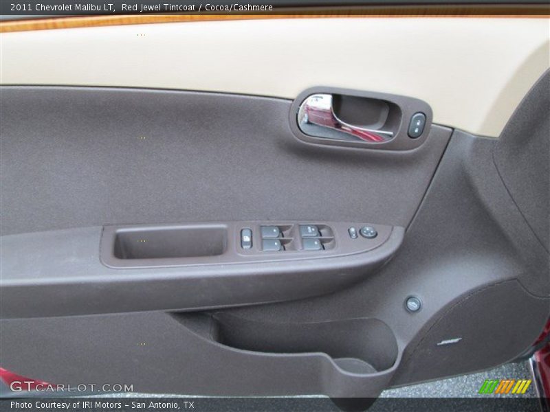 Red Jewel Tintcoat / Cocoa/Cashmere 2011 Chevrolet Malibu LT