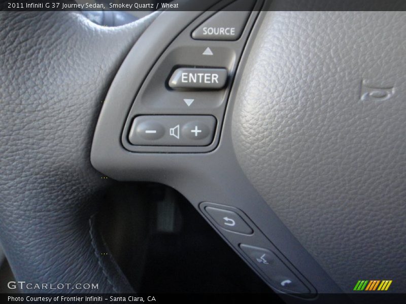 Smokey Quartz / Wheat 2011 Infiniti G 37 Journey Sedan