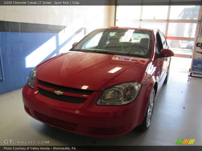 Sport Red / Gray 2009 Chevrolet Cobalt LT Sedan