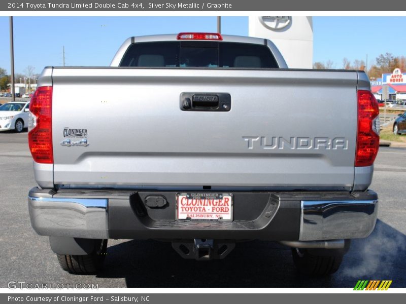 Silver Sky Metallic / Graphite 2014 Toyota Tundra Limited Double Cab 4x4