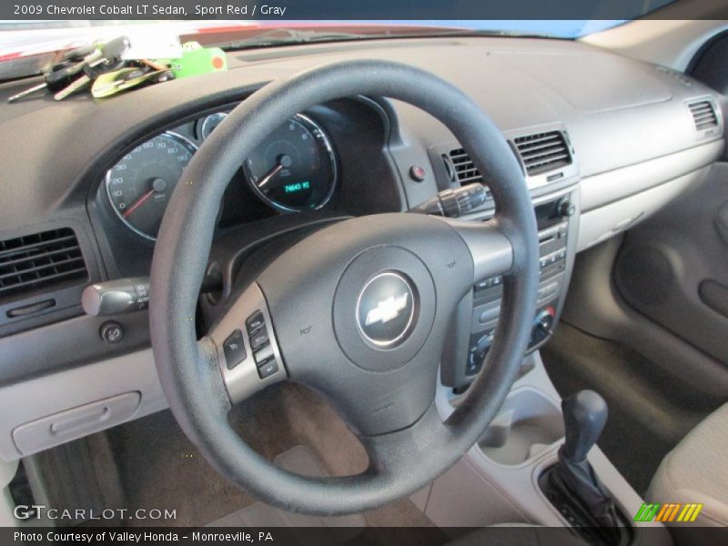 Sport Red / Gray 2009 Chevrolet Cobalt LT Sedan