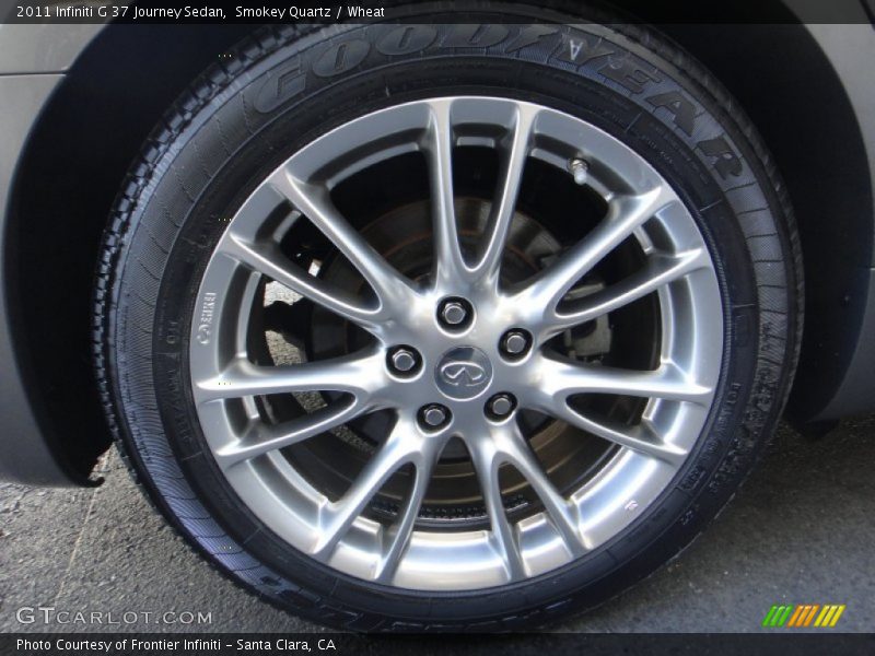 Smokey Quartz / Wheat 2011 Infiniti G 37 Journey Sedan