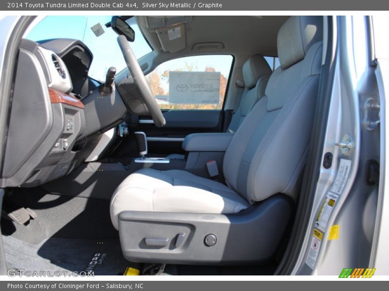 Silver Sky Metallic / Graphite 2014 Toyota Tundra Limited Double Cab 4x4