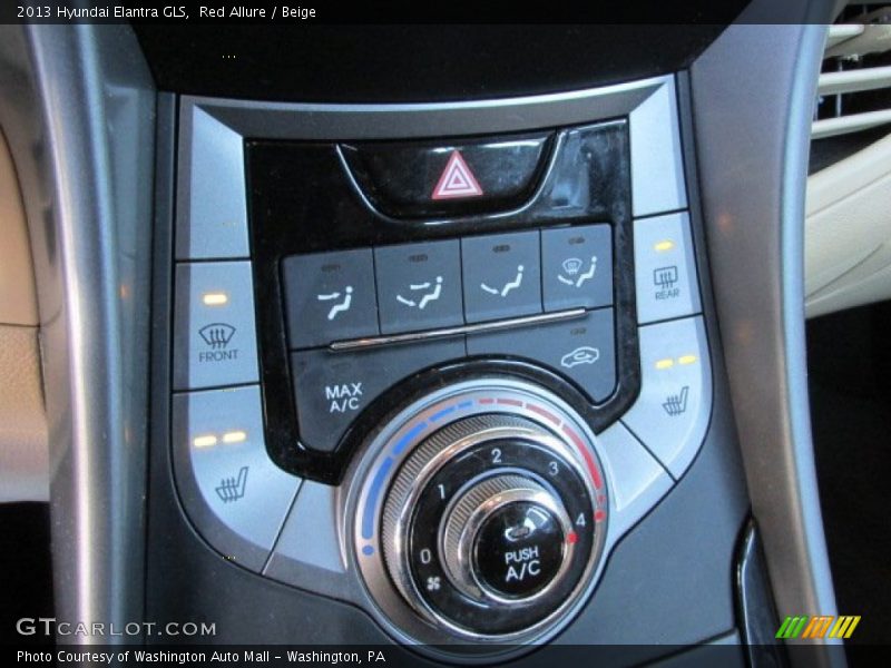 Red Allure / Beige 2013 Hyundai Elantra GLS
