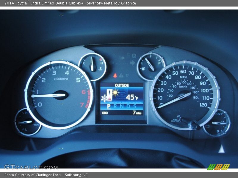 Silver Sky Metallic / Graphite 2014 Toyota Tundra Limited Double Cab 4x4