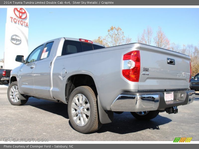 Silver Sky Metallic / Graphite 2014 Toyota Tundra Limited Double Cab 4x4