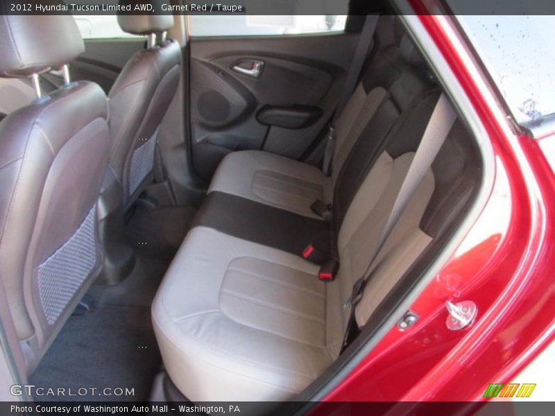 Garnet Red / Taupe 2012 Hyundai Tucson Limited AWD