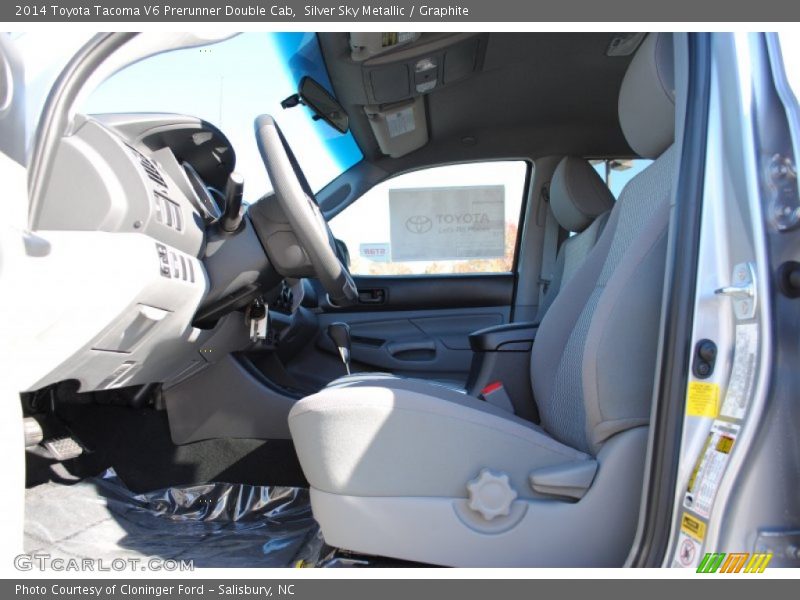 Silver Sky Metallic / Graphite 2014 Toyota Tacoma V6 Prerunner Double Cab