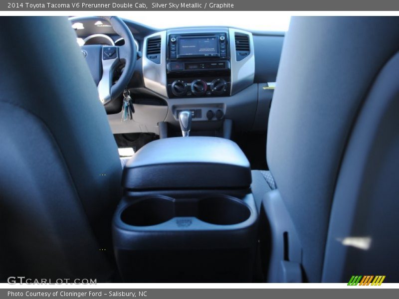 Silver Sky Metallic / Graphite 2014 Toyota Tacoma V6 Prerunner Double Cab