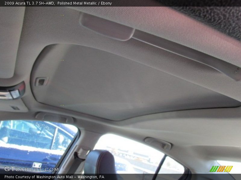 Polished Metal Metallic / Ebony 2009 Acura TL 3.7 SH-AWD