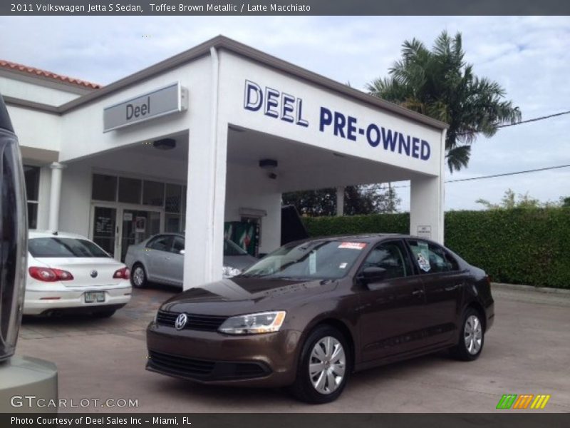 Toffee Brown Metallic / Latte Macchiato 2011 Volkswagen Jetta S Sedan