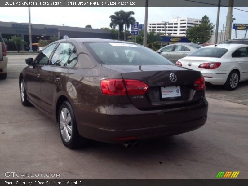 Toffee Brown Metallic / Latte Macchiato 2011 Volkswagen Jetta S Sedan