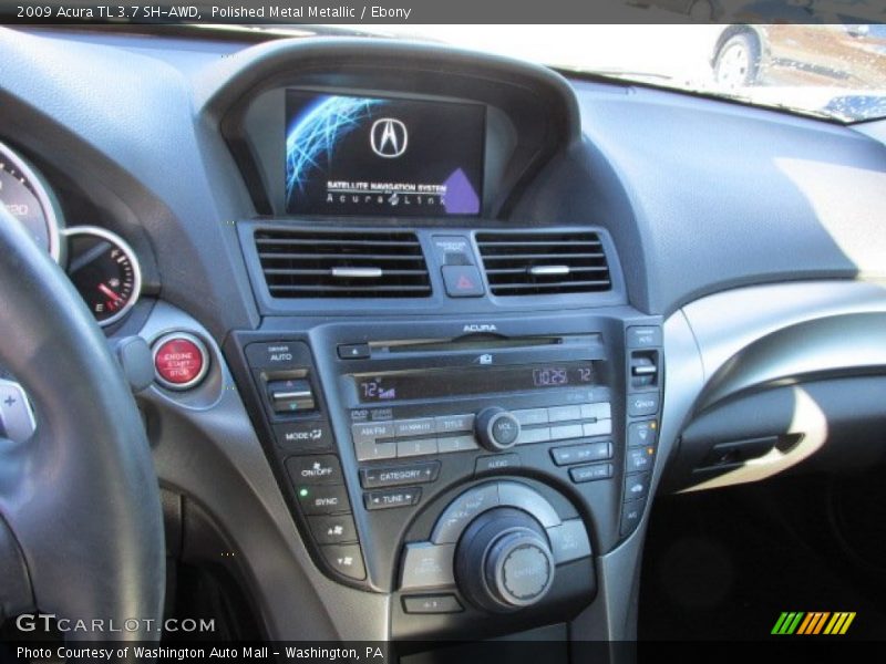 Polished Metal Metallic / Ebony 2009 Acura TL 3.7 SH-AWD