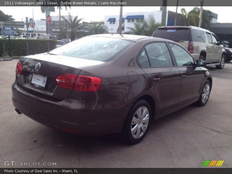 Toffee Brown Metallic / Latte Macchiato 2011 Volkswagen Jetta S Sedan