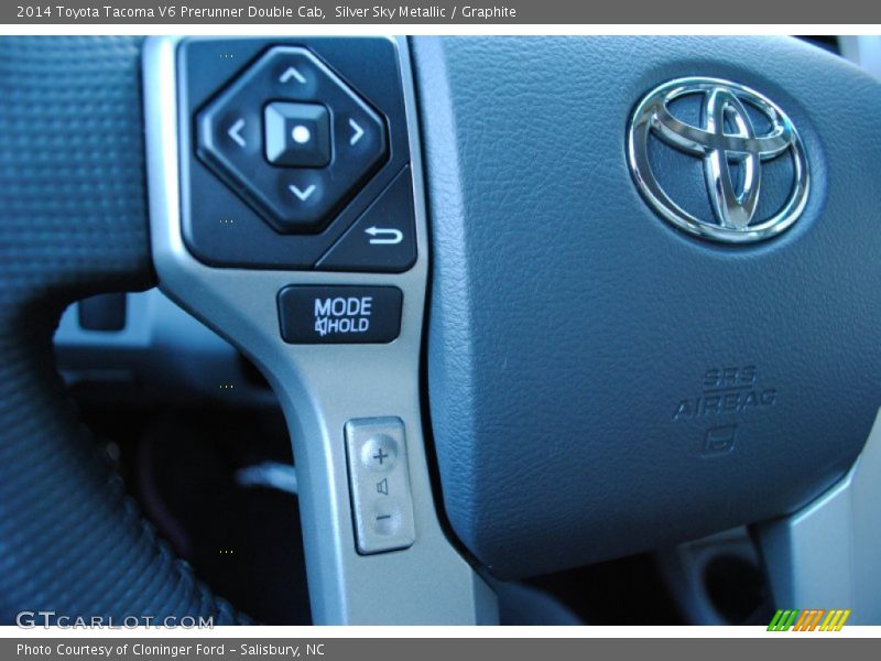 Silver Sky Metallic / Graphite 2014 Toyota Tacoma V6 Prerunner Double Cab