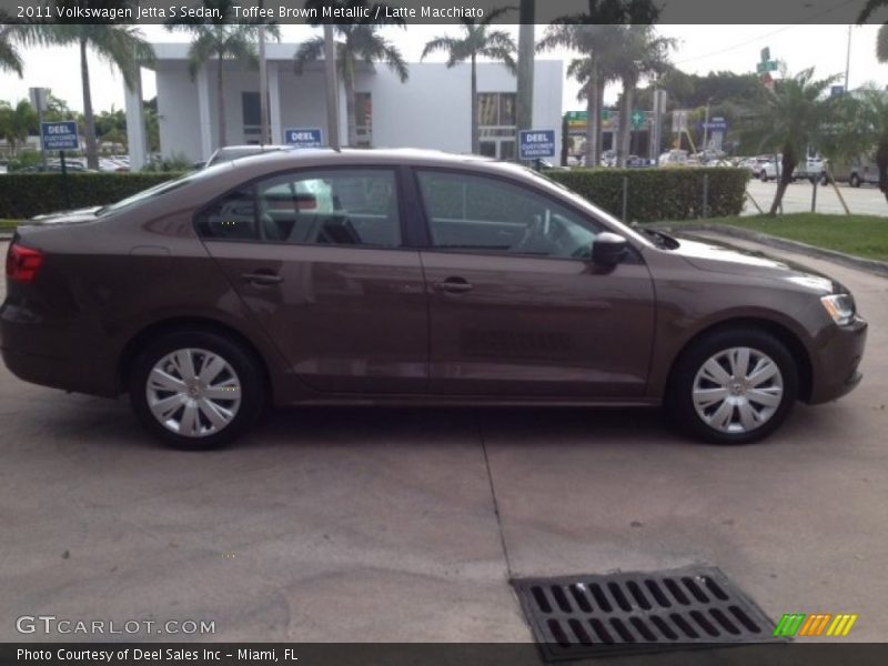 Toffee Brown Metallic / Latte Macchiato 2011 Volkswagen Jetta S Sedan