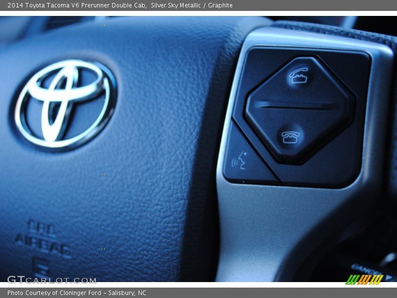 Silver Sky Metallic / Graphite 2014 Toyota Tacoma V6 Prerunner Double Cab