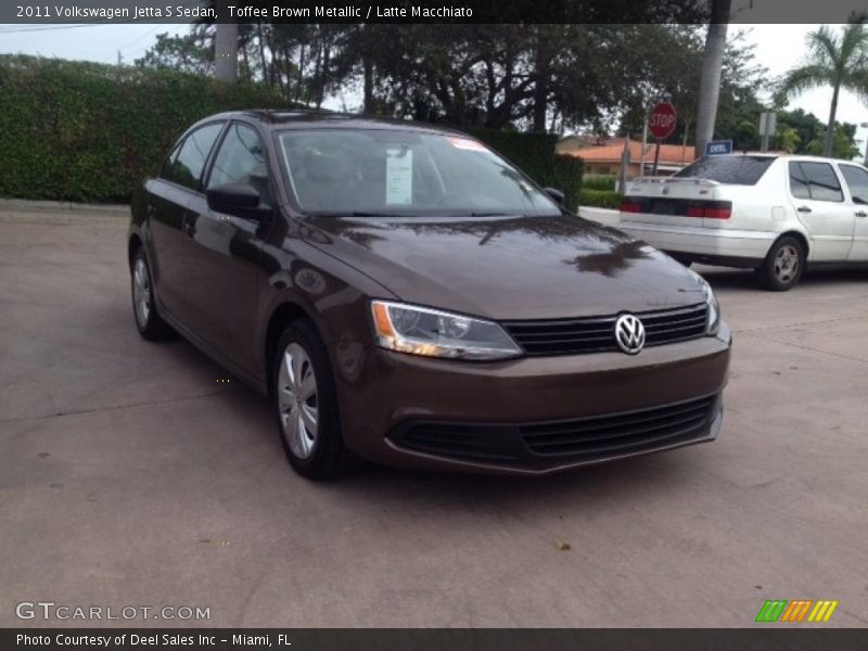 Toffee Brown Metallic / Latte Macchiato 2011 Volkswagen Jetta S Sedan