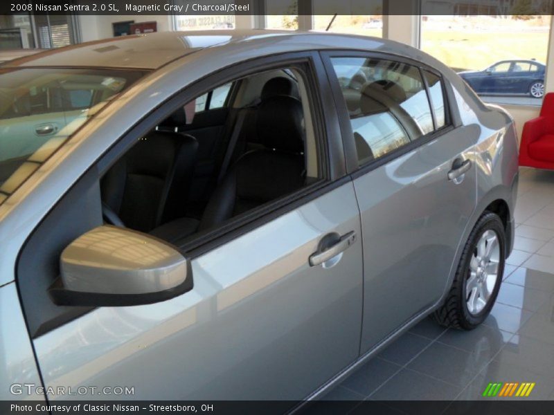 Magnetic Gray / Charcoal/Steel 2008 Nissan Sentra 2.0 SL