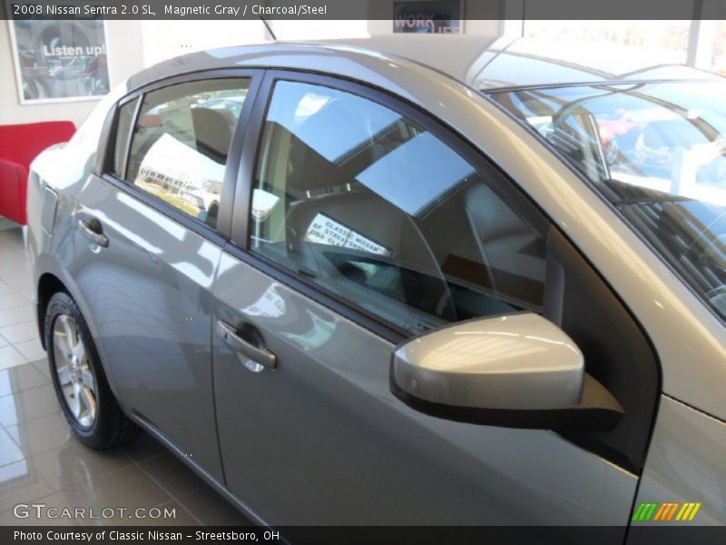 Magnetic Gray / Charcoal/Steel 2008 Nissan Sentra 2.0 SL