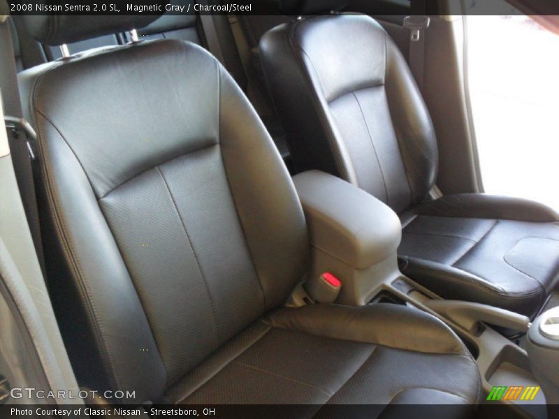 Magnetic Gray / Charcoal/Steel 2008 Nissan Sentra 2.0 SL