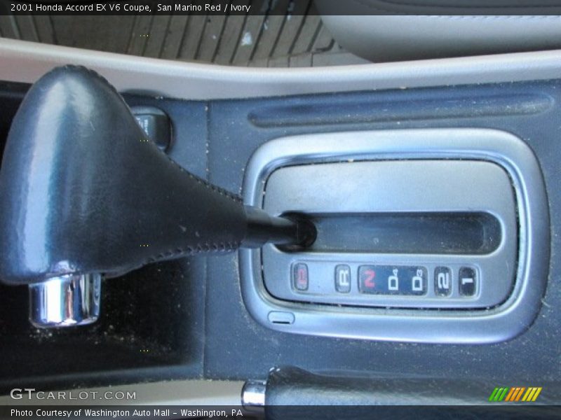 San Marino Red / Ivory 2001 Honda Accord EX V6 Coupe