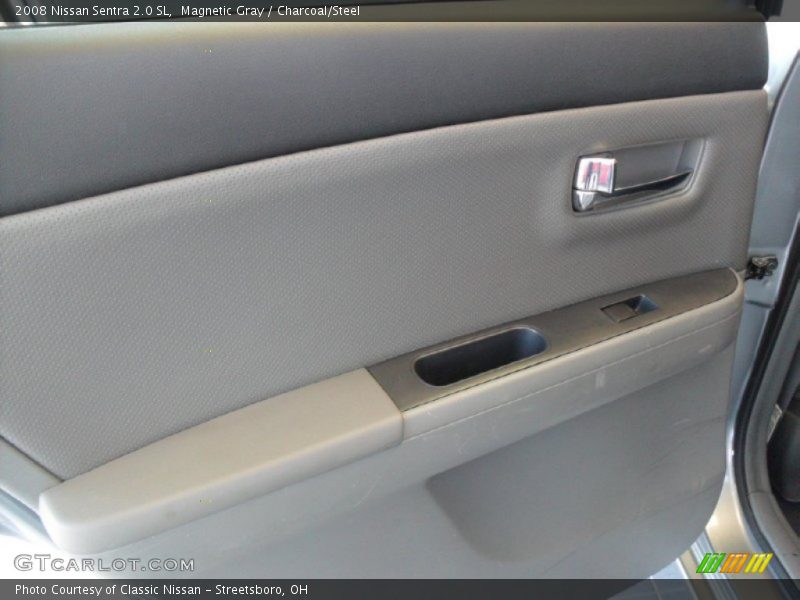 Magnetic Gray / Charcoal/Steel 2008 Nissan Sentra 2.0 SL
