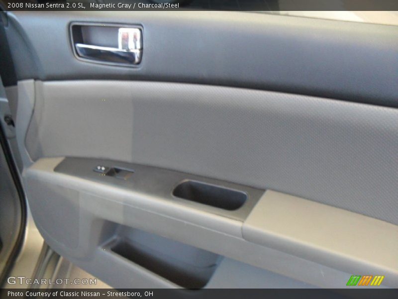 Magnetic Gray / Charcoal/Steel 2008 Nissan Sentra 2.0 SL