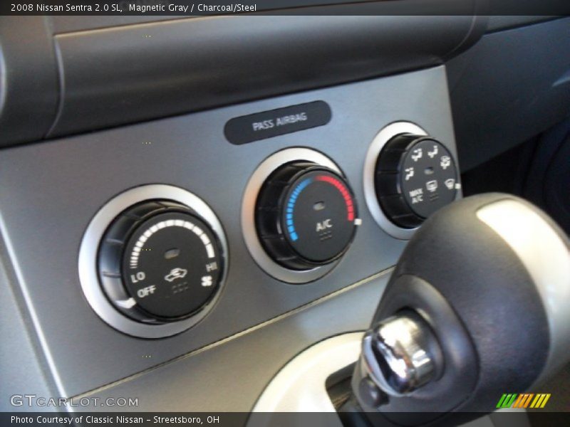Magnetic Gray / Charcoal/Steel 2008 Nissan Sentra 2.0 SL