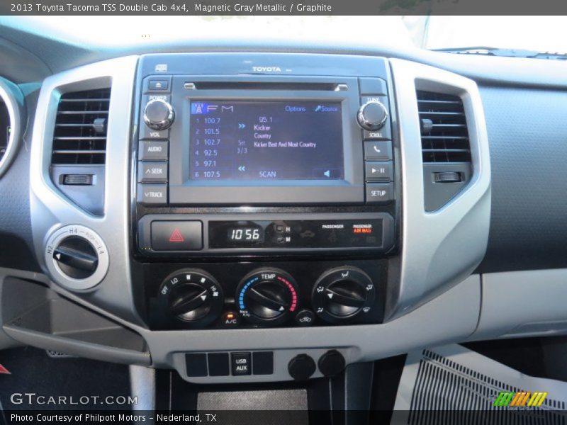 Magnetic Gray Metallic / Graphite 2013 Toyota Tacoma TSS Double Cab 4x4