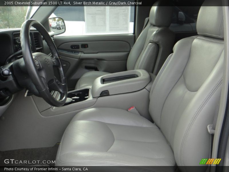 Silver Birch Metallic / Gray/Dark Charcoal 2005 Chevrolet Suburban 1500 LT 4x4