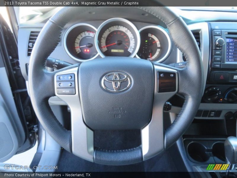 Magnetic Gray Metallic / Graphite 2013 Toyota Tacoma TSS Double Cab 4x4