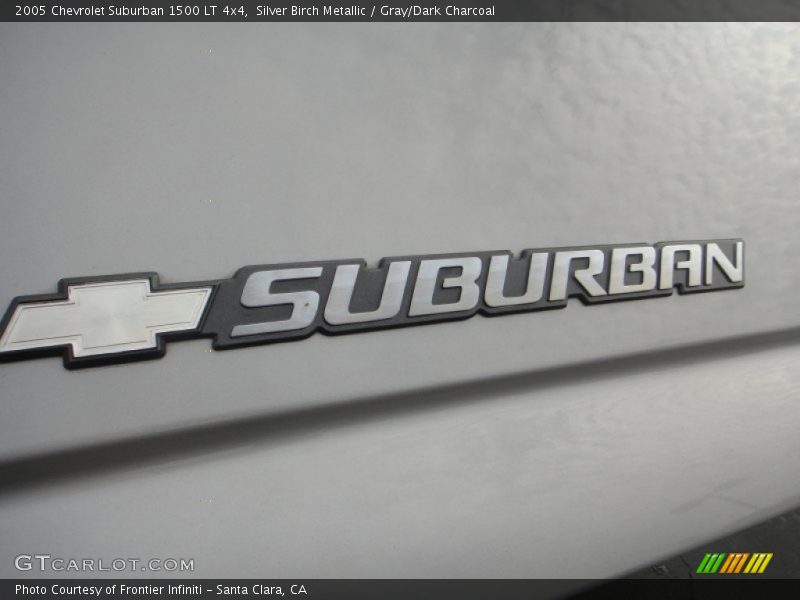 Silver Birch Metallic / Gray/Dark Charcoal 2005 Chevrolet Suburban 1500 LT 4x4