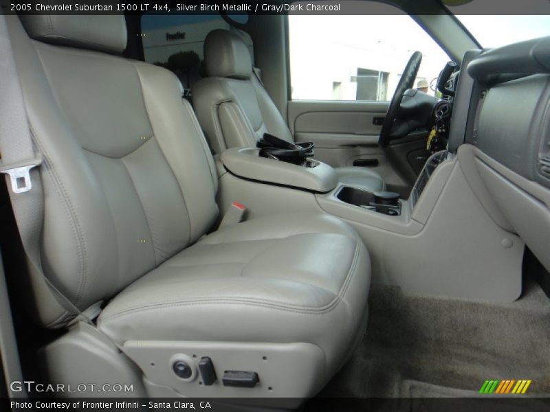 Silver Birch Metallic / Gray/Dark Charcoal 2005 Chevrolet Suburban 1500 LT 4x4