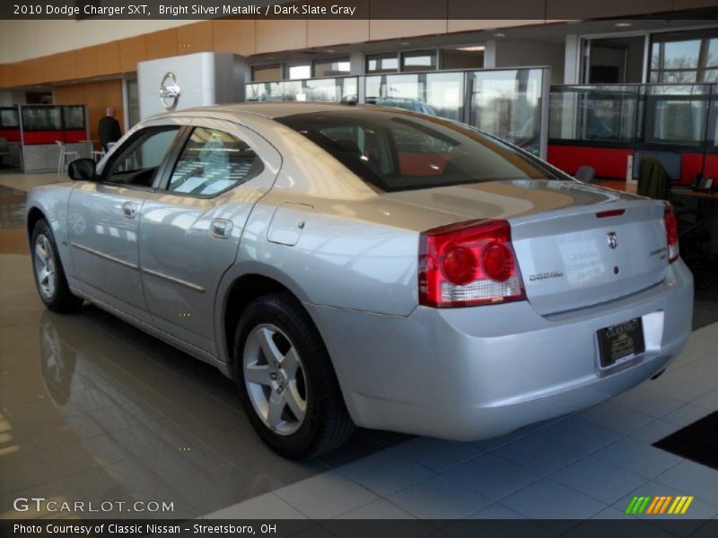 Bright Silver Metallic / Dark Slate Gray 2010 Dodge Charger SXT