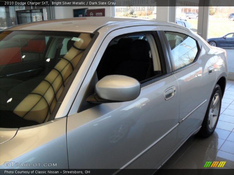 Bright Silver Metallic / Dark Slate Gray 2010 Dodge Charger SXT