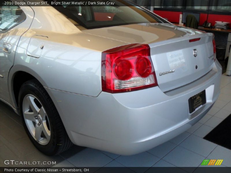 Bright Silver Metallic / Dark Slate Gray 2010 Dodge Charger SXT