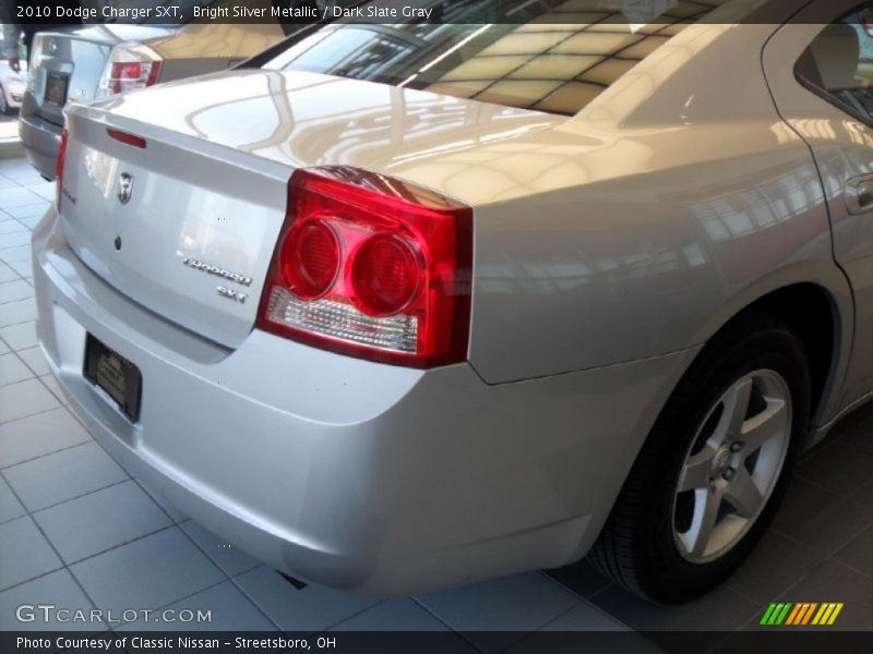 Bright Silver Metallic / Dark Slate Gray 2010 Dodge Charger SXT