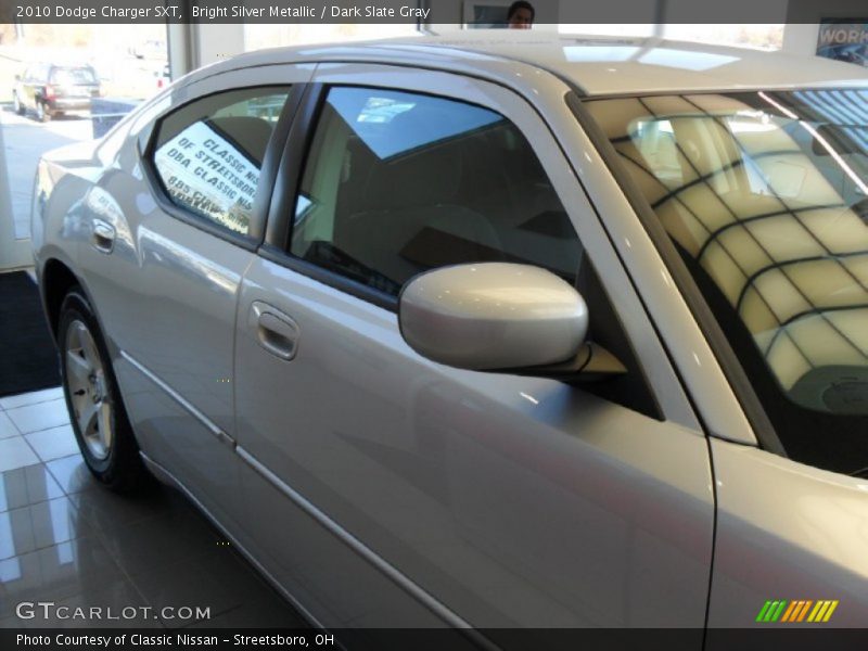 Bright Silver Metallic / Dark Slate Gray 2010 Dodge Charger SXT