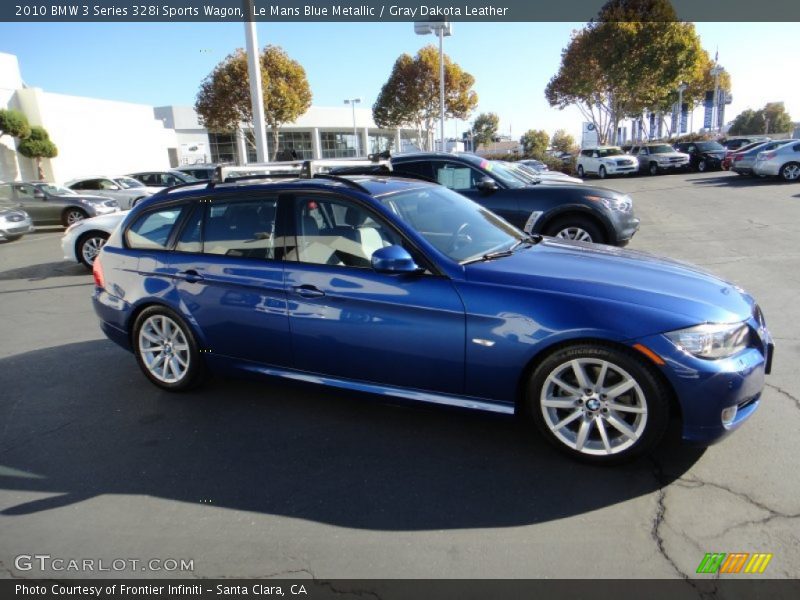 Le Mans Blue Metallic / Gray Dakota Leather 2010 BMW 3 Series 328i Sports Wagon