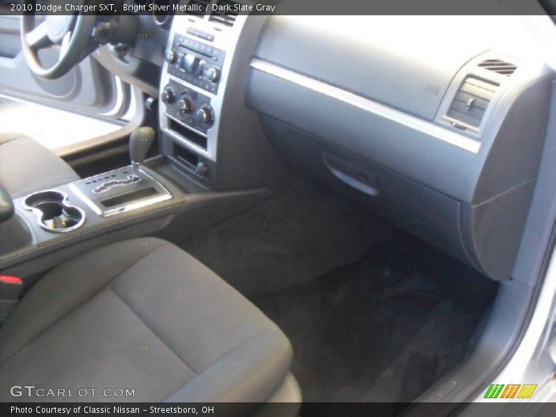 Bright Silver Metallic / Dark Slate Gray 2010 Dodge Charger SXT