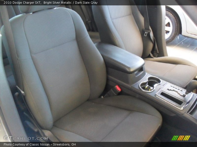 Bright Silver Metallic / Dark Slate Gray 2010 Dodge Charger SXT
