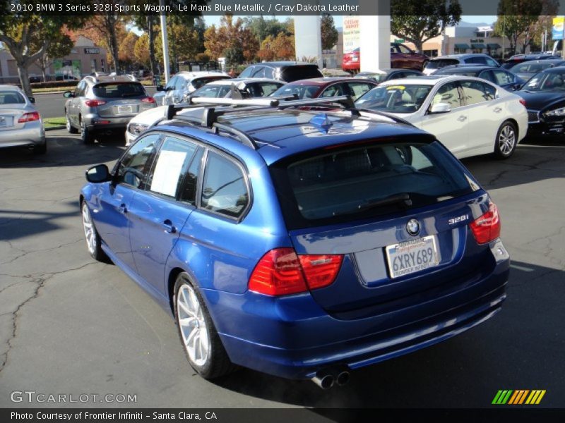 Le Mans Blue Metallic / Gray Dakota Leather 2010 BMW 3 Series 328i Sports Wagon
