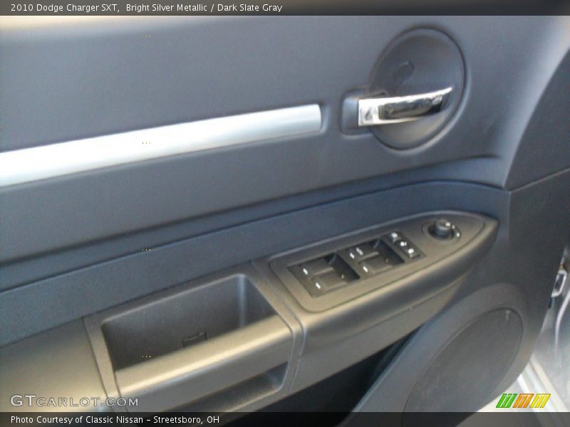 Bright Silver Metallic / Dark Slate Gray 2010 Dodge Charger SXT