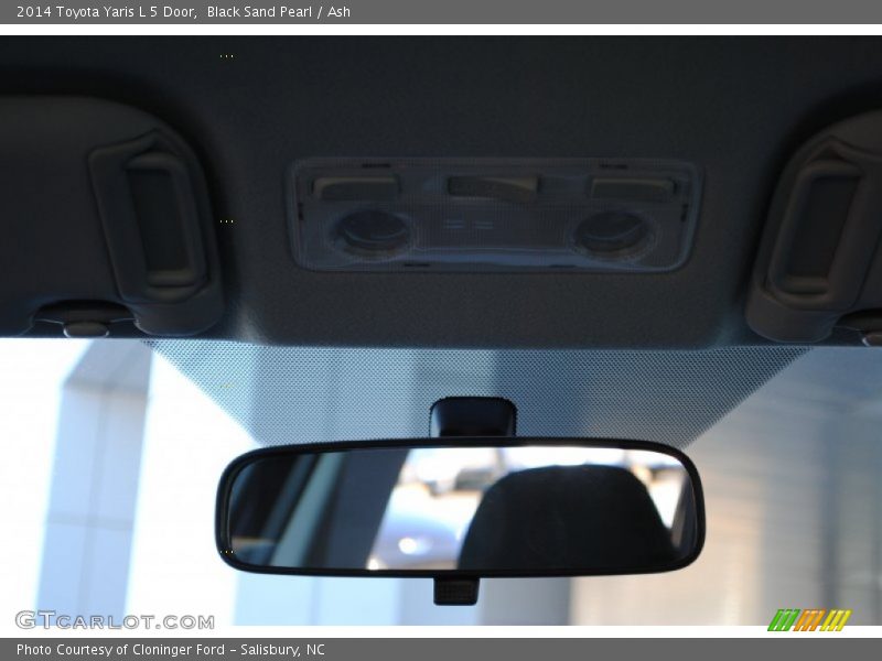 Black Sand Pearl / Ash 2014 Toyota Yaris L 5 Door